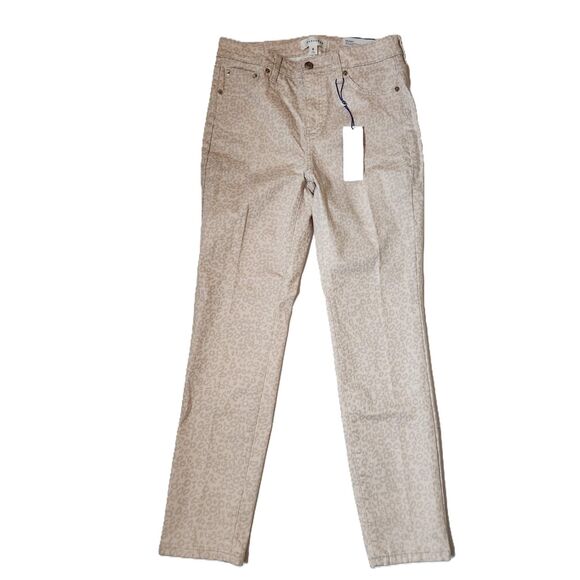 POPSUGAR Leopard Skinny Pants – High Rise, Women’s Size 8, Stretch Fit - Picture 1 of 8